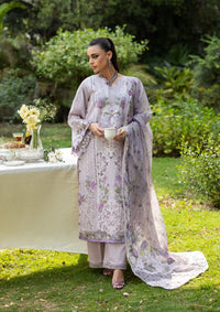 Elaf Luxury Lawn Vol-2'26 ELQ-4B PURE PLUM