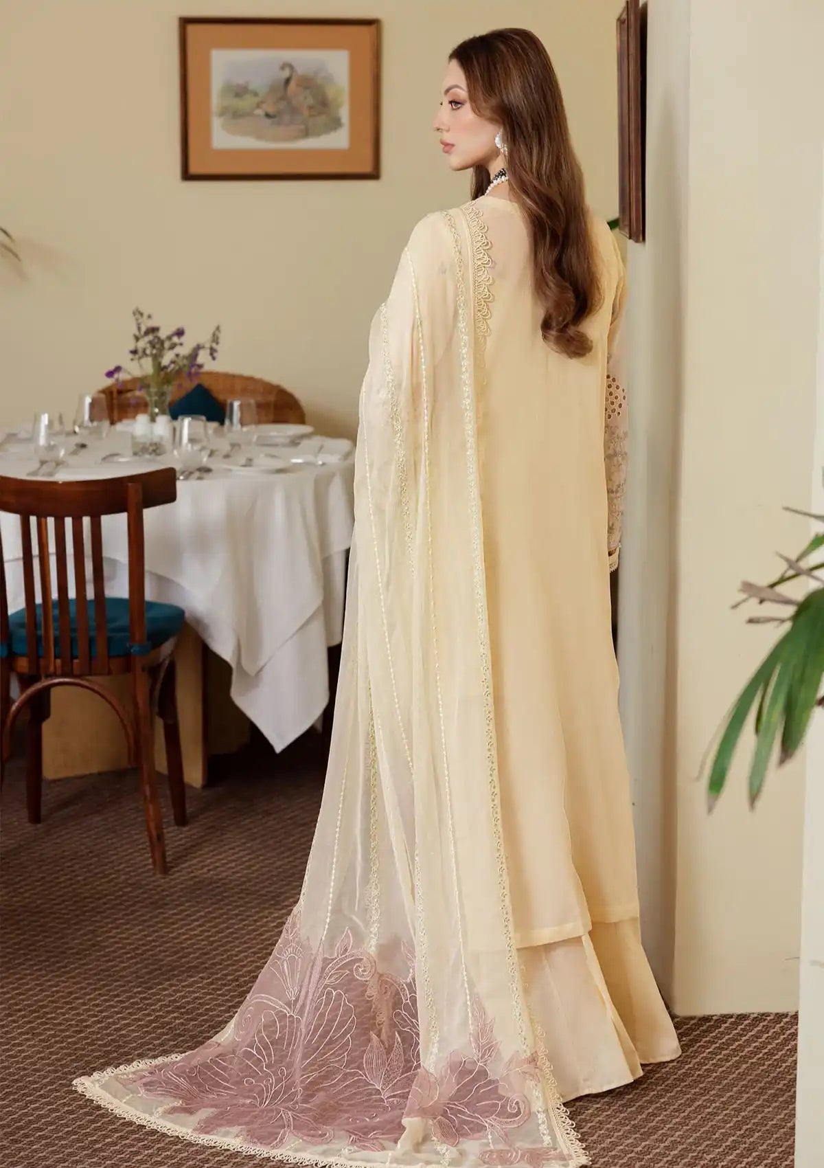 Nureh Mademoiselle Luxury Swiss'24 NE-85 - Mohsin Saeed Fabrics