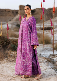 Emaan Adeel Sunlit Groove Luxury Lawn'26 -FLORAL FRENZY
