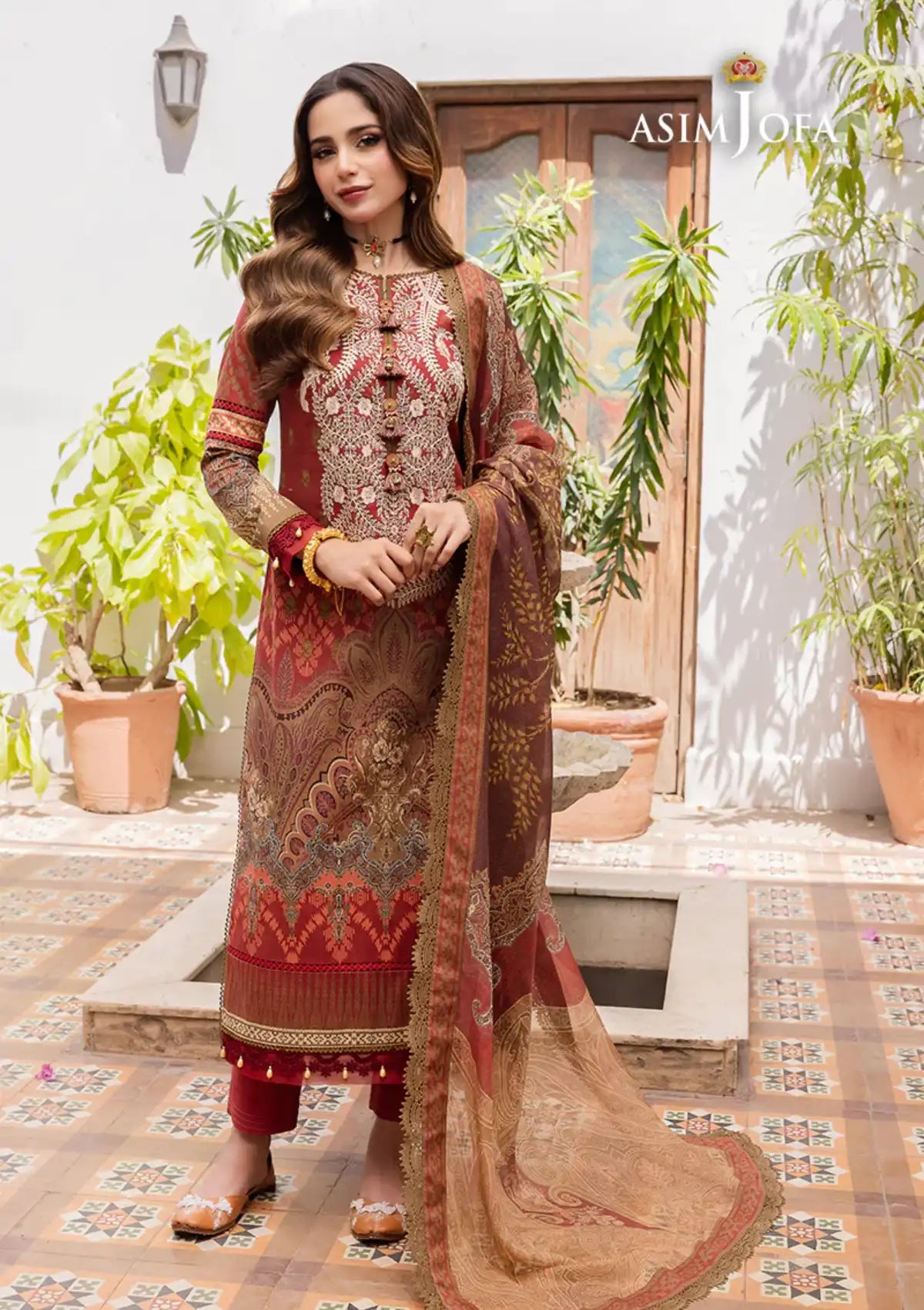 Asim Jofa Rania Pre-Winter'23 AJRW-01 - Mohsin Saeed Fabrics