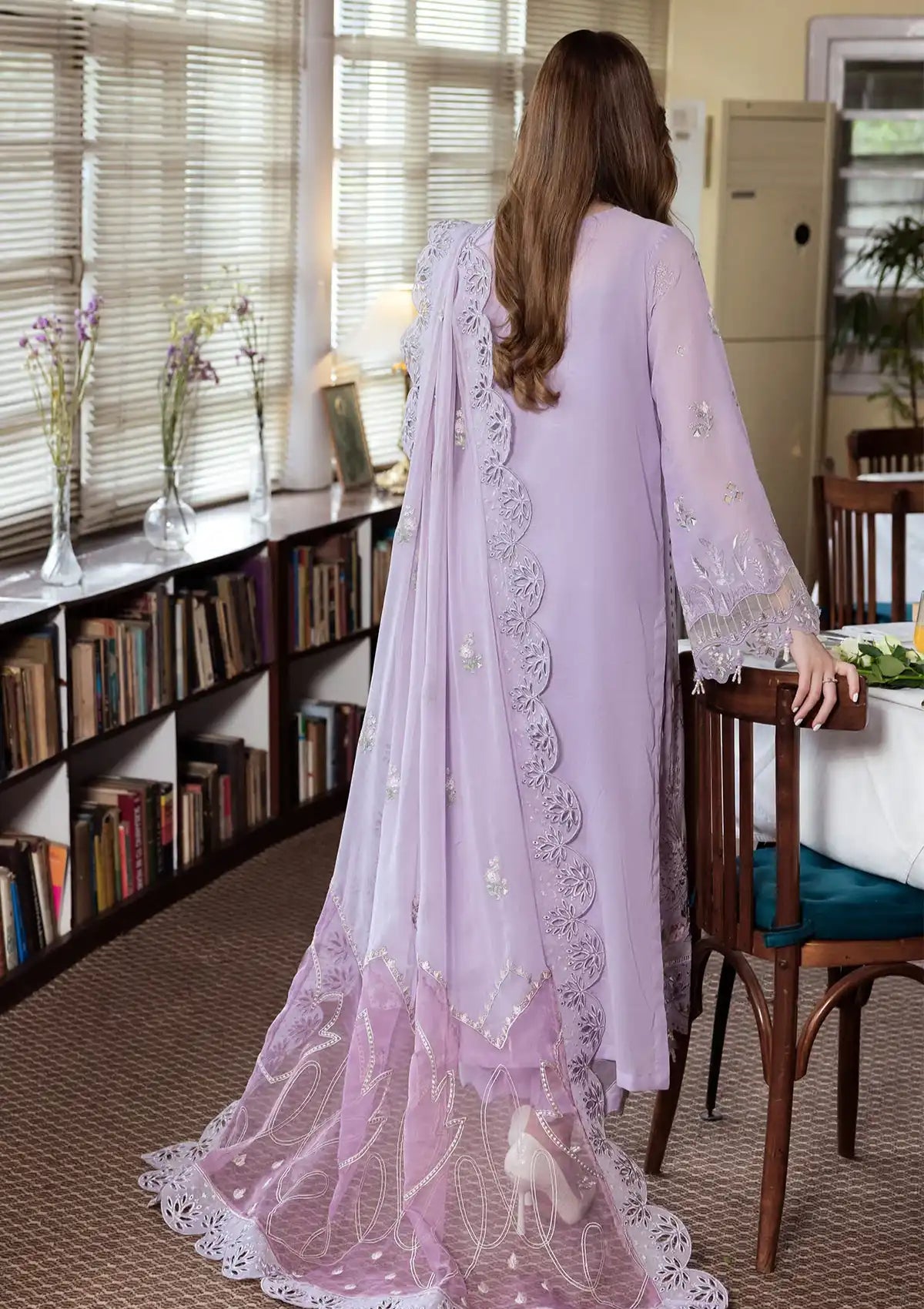 Nureh Mademoiselle Luxury Swiss'24 NE-81 - Mohsin Saeed Fabrics