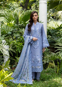 Elaf Luxury Lawn Vol-2'26 ELQ-2B LAVENDER LUXE