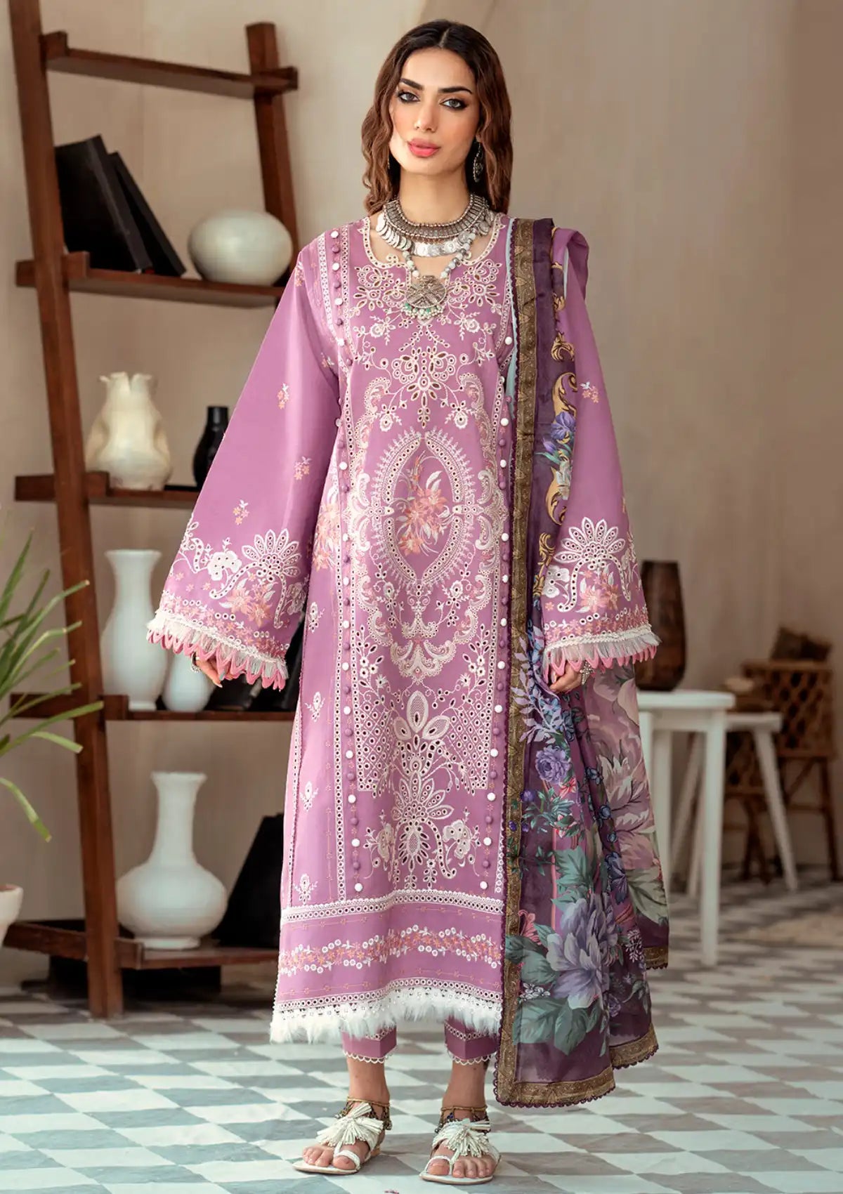 Esha Eshaal Spring Summer'23 D-912-B - Mohsin Saeed Fabrics