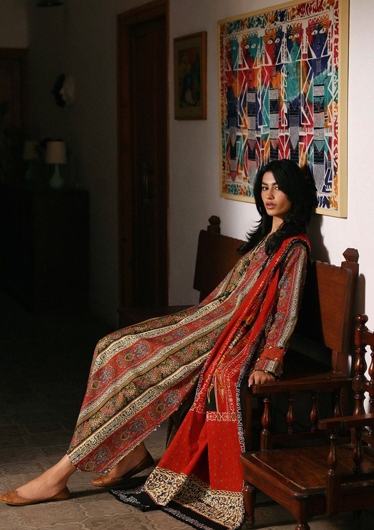 Zaha Amaya Printed Lawn'26 APL-01 RAYA