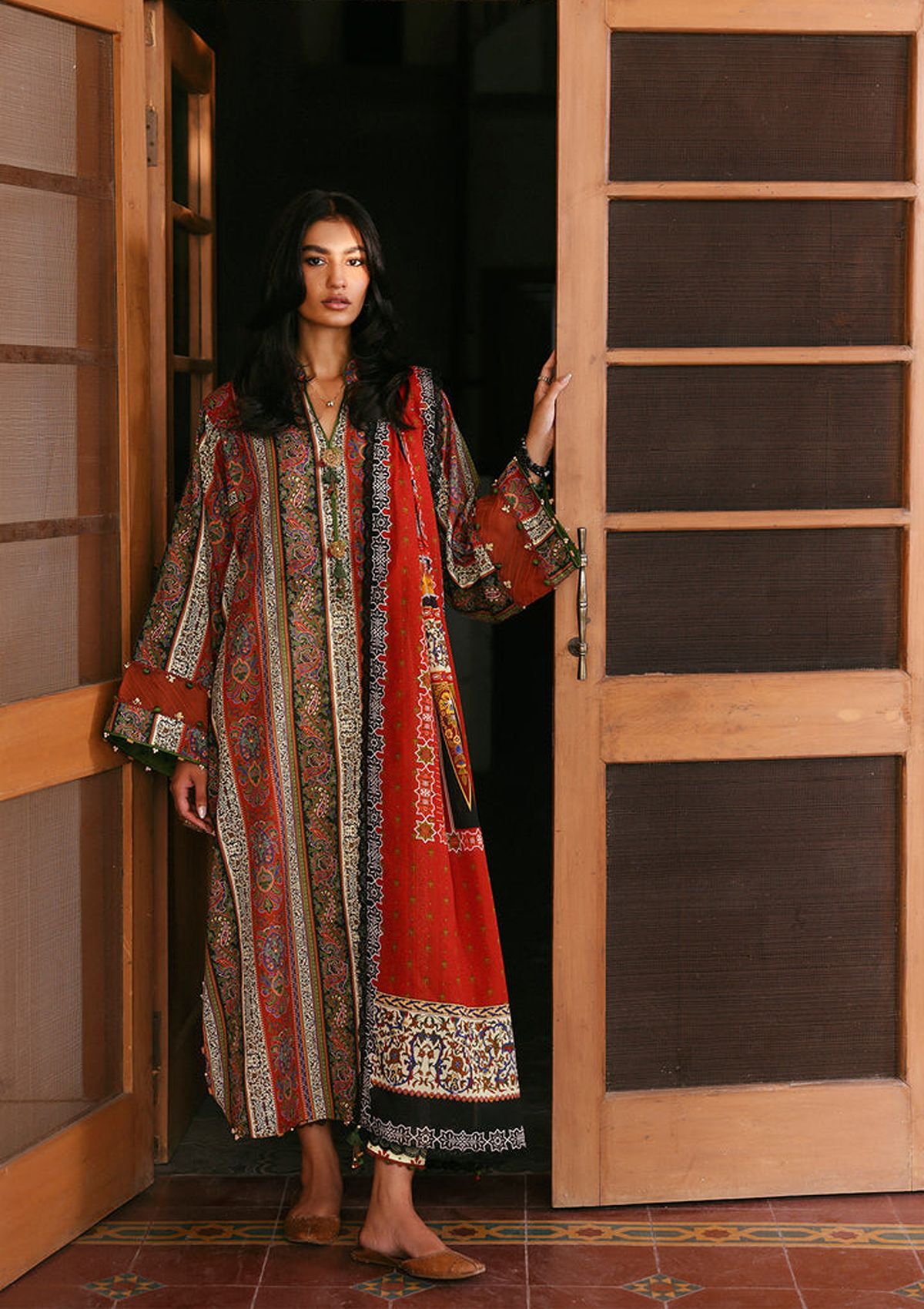 Zaha Amaya Printed Lawn'26 APL-01 RAYA