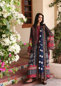 Zaha Amaya Printed Lawn'26 APL-03 NOIRA
