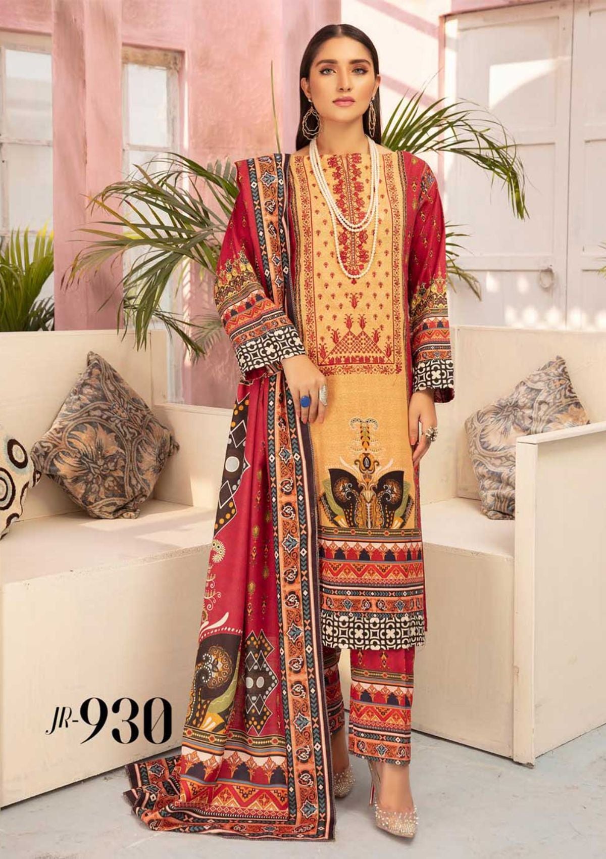 Nayab By Johra'22 JR-930 - Mohsin Saeed Fabrics