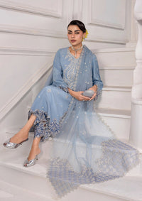 Rang Rasiya Lumeire Silk'26 D-10 Cielo