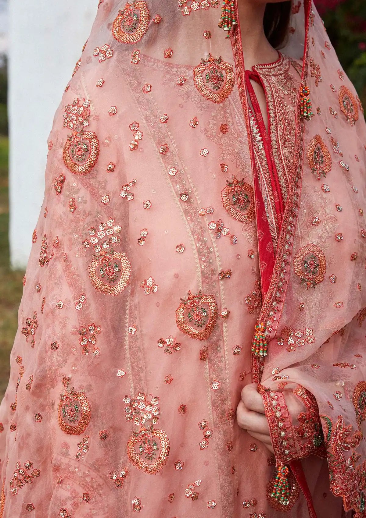 Hussain Rehar Eid Luxury Lawn'24 NAYRA - Mohsin Saeed Fabrics