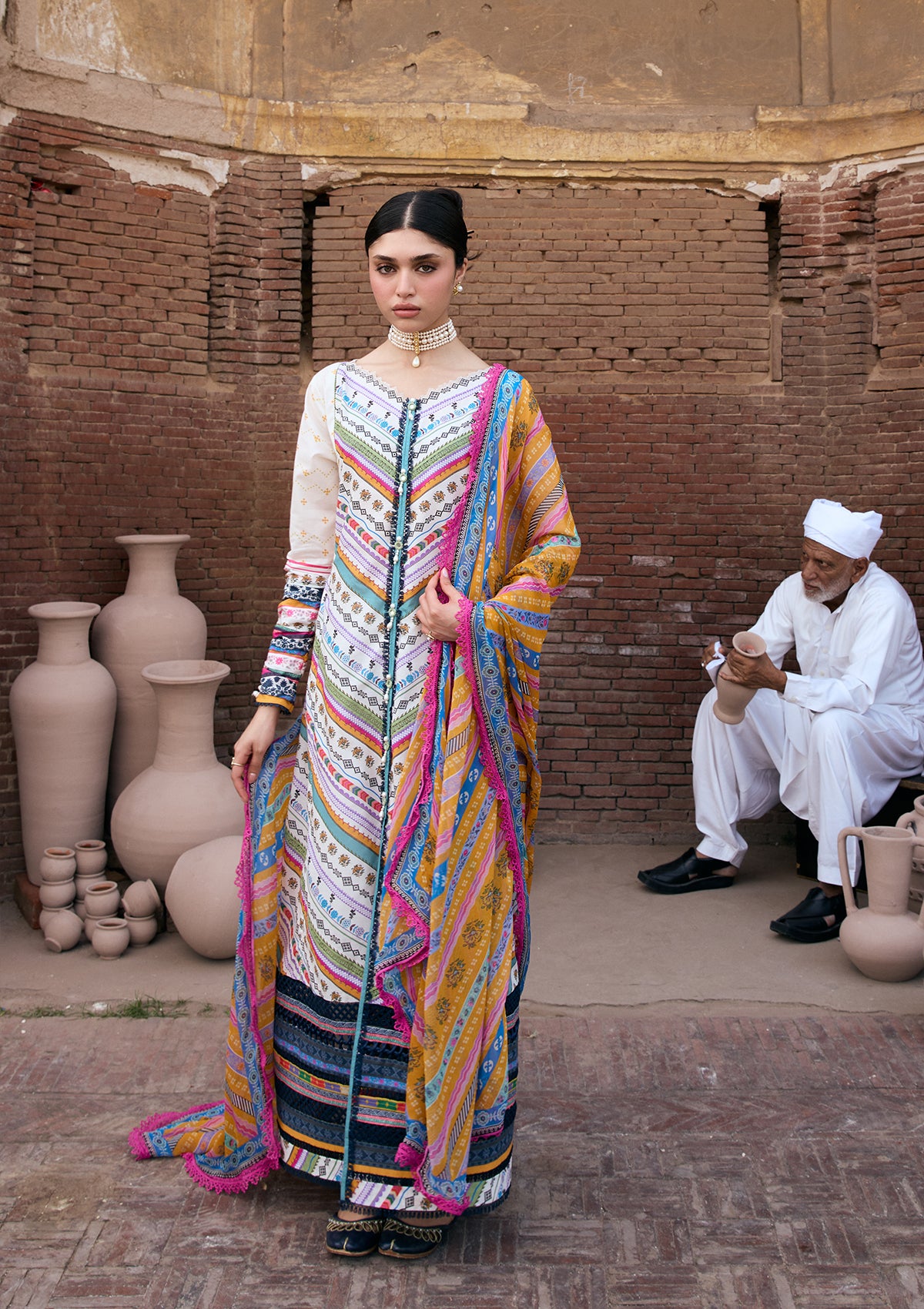 Kahf Prints Lawn'26 KPS-2A YASMEEN