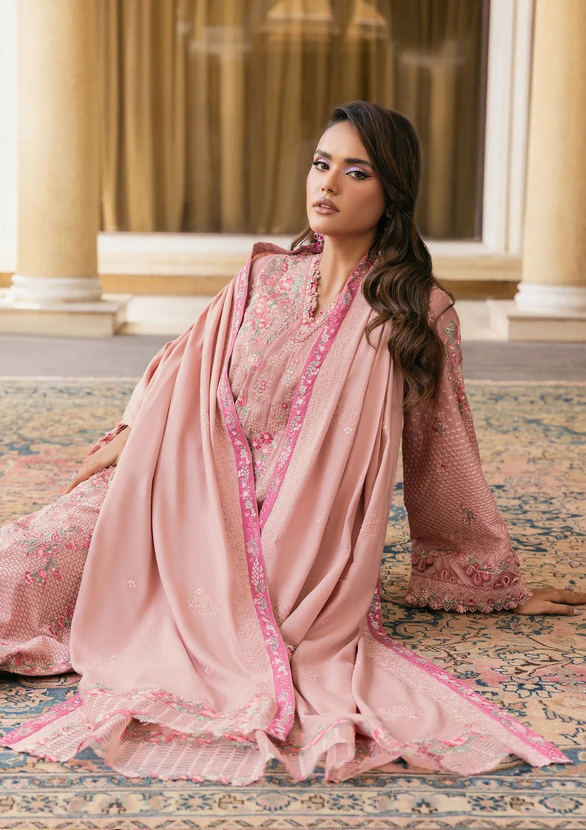 Elaf Luxury Winter'25 EWK-3A Dustyrose