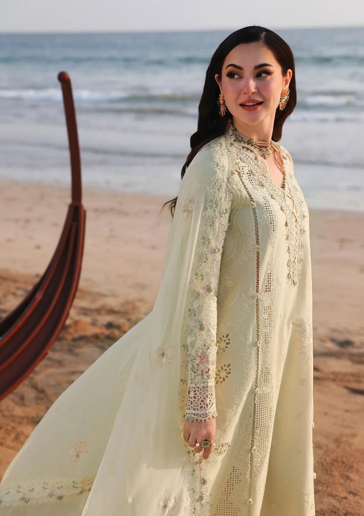 Qalamkar Sahil Luxury Lawn‘26 SA-03 Safa