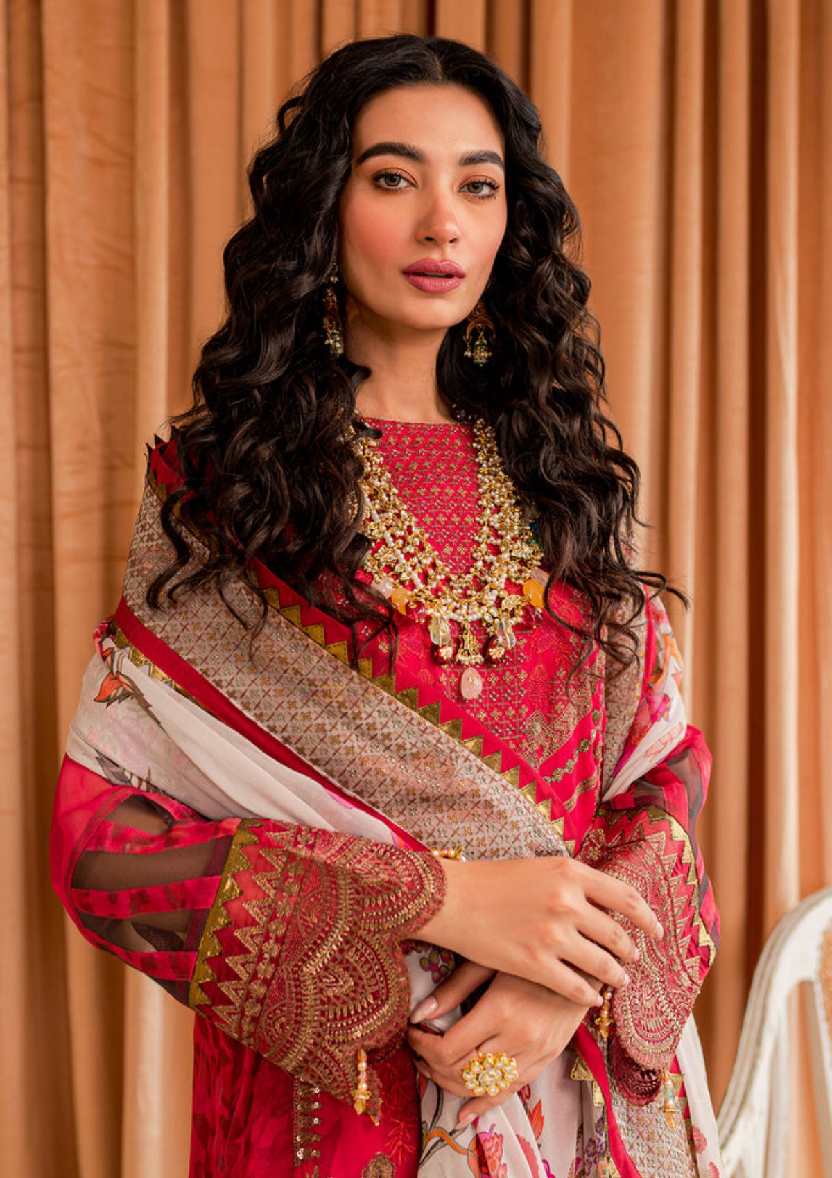 Charizma Vasal Chiffon'23 VSL-03 - Mohsin Saeed Fabrics