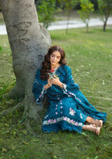 Elaf Luxury Lawn'26 ELY-06 SAPPHIRE