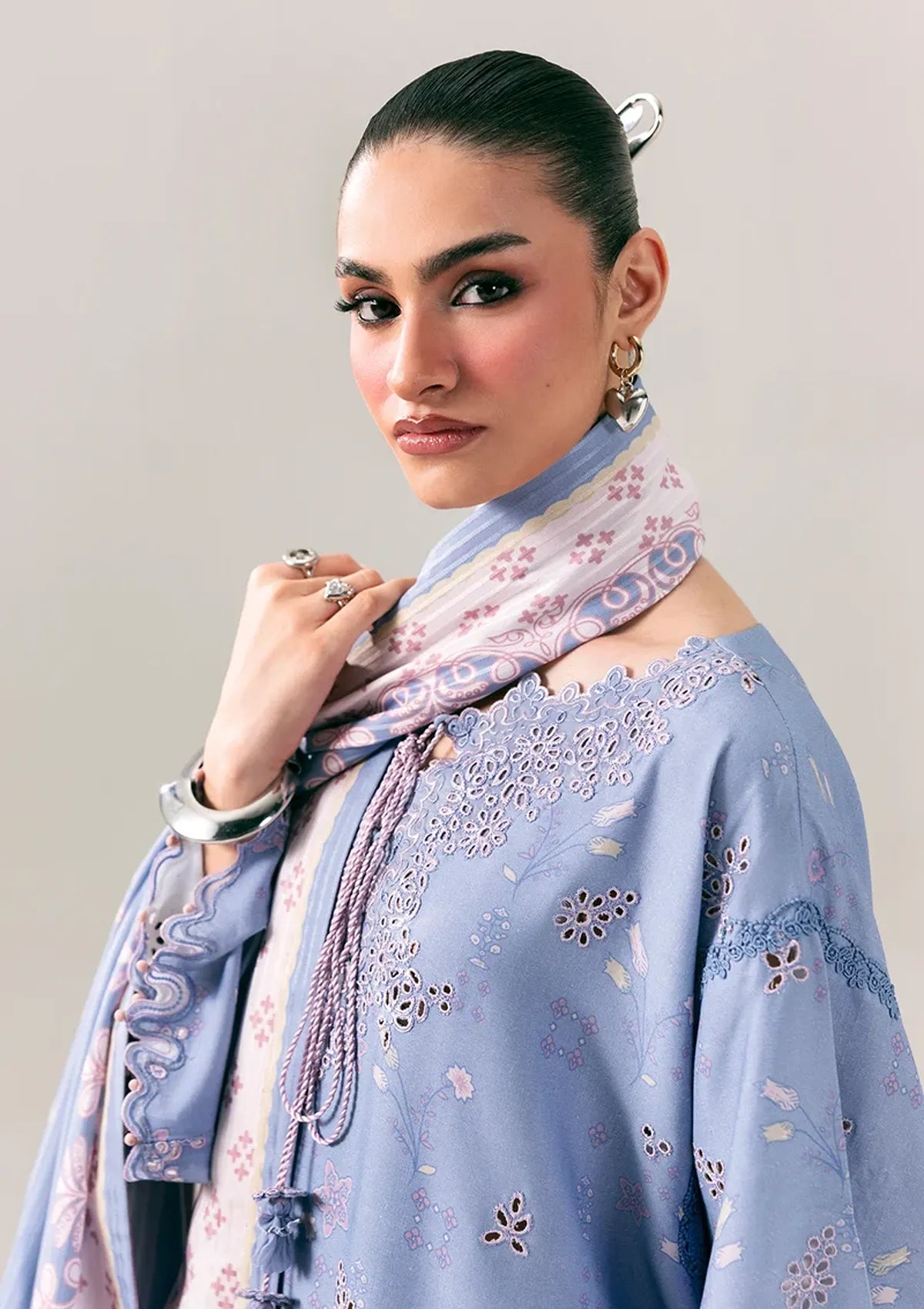 Qalamkar Qprints Linen'26 QPW-06 A Beena