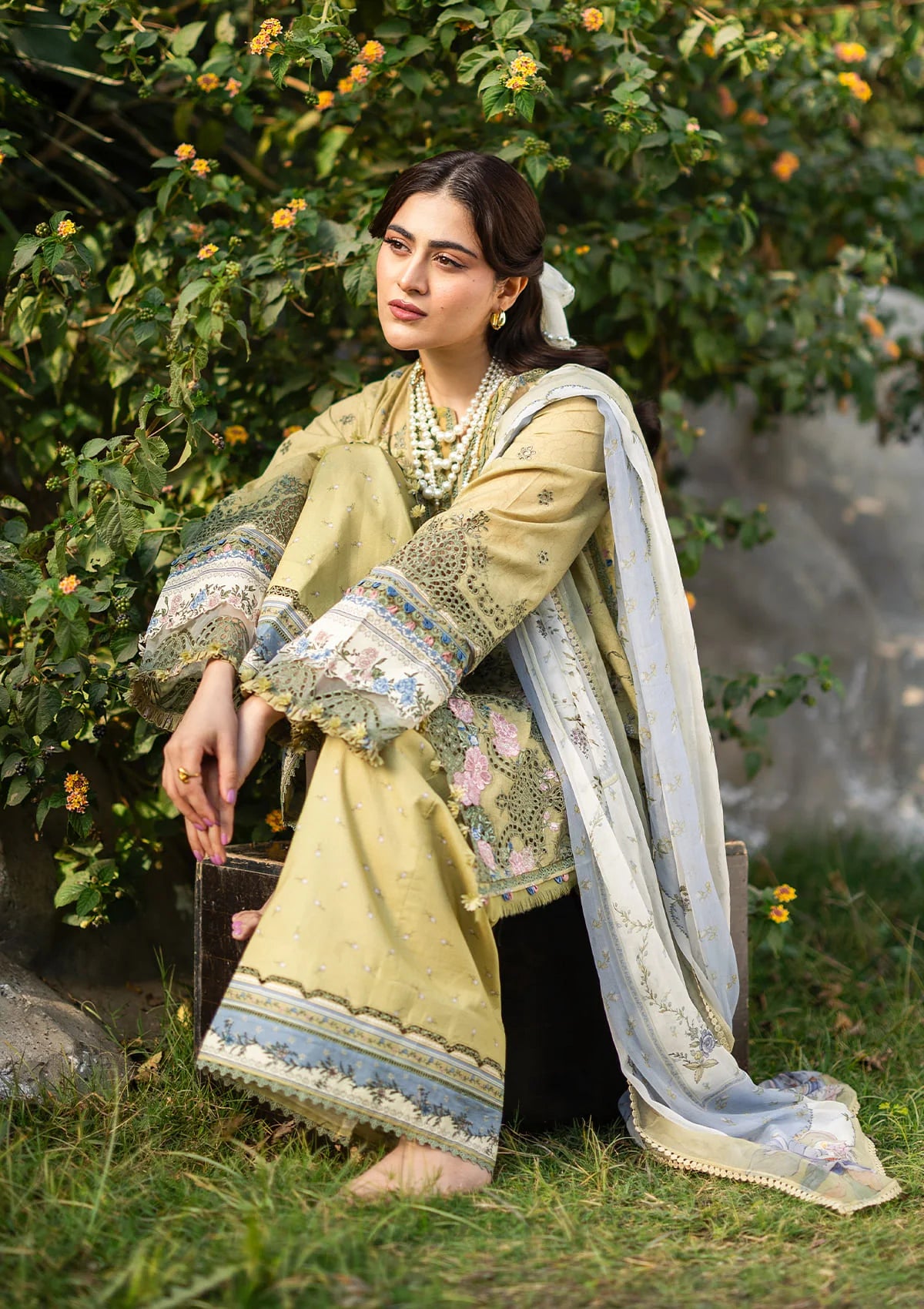 Elaf Chikankari Prints'26 D-8B