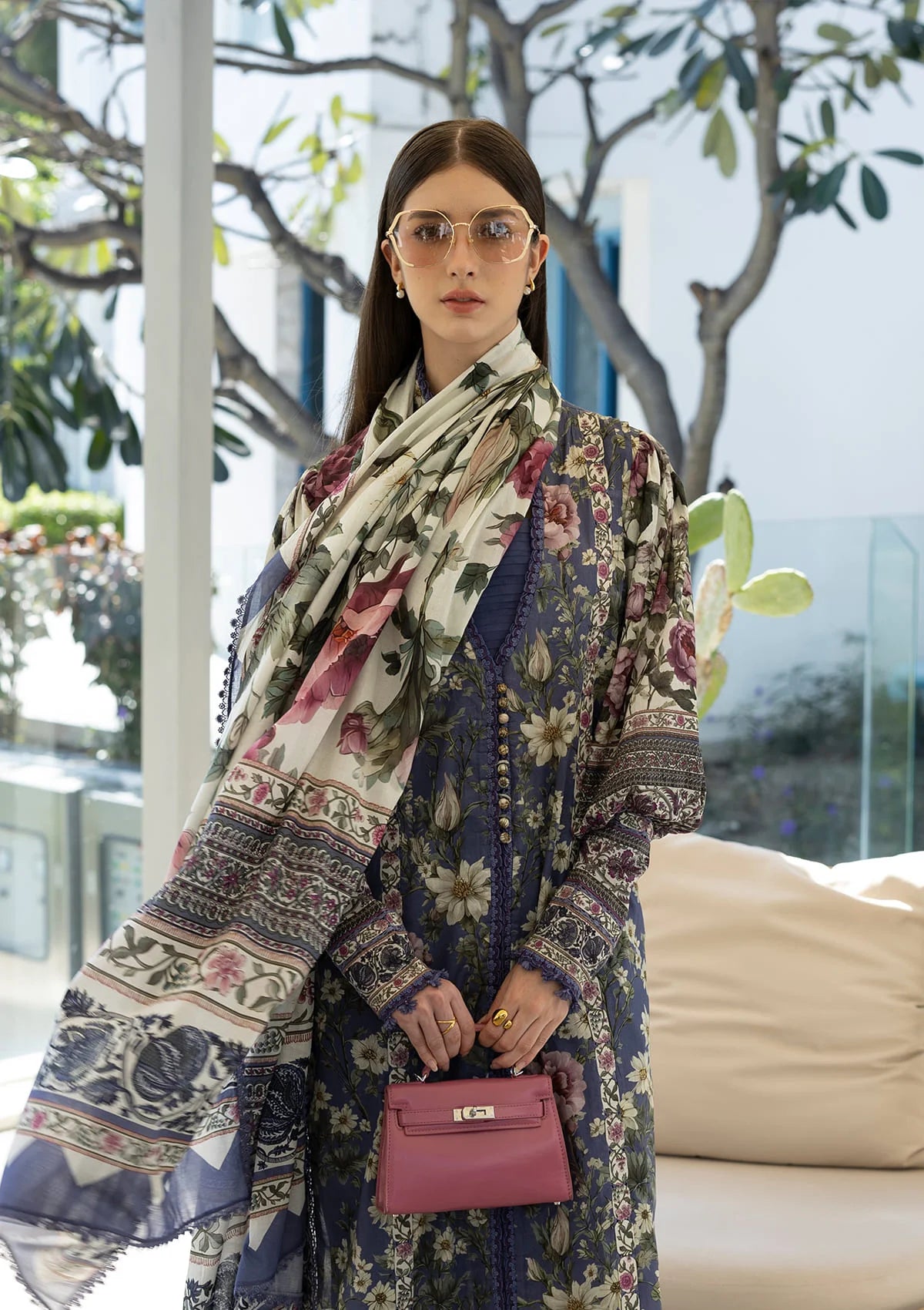 Elaf Santorini Prints Vol-1'26 EPN-6A BOO BERRY