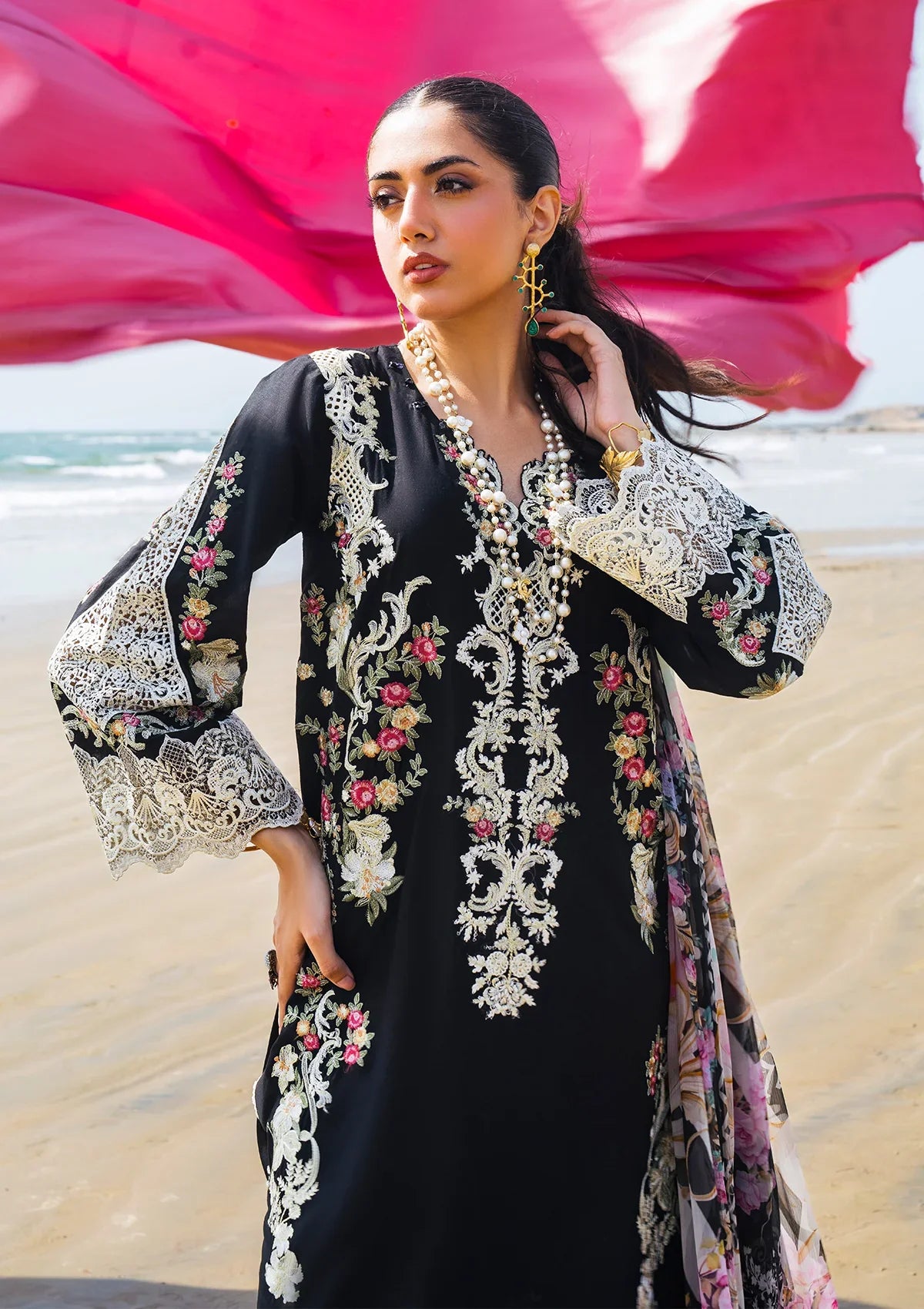 Elaf "Hai Kuch" Festive Lawn'24 EHK-09 Nafees - Mohsin Saeed Fabrics