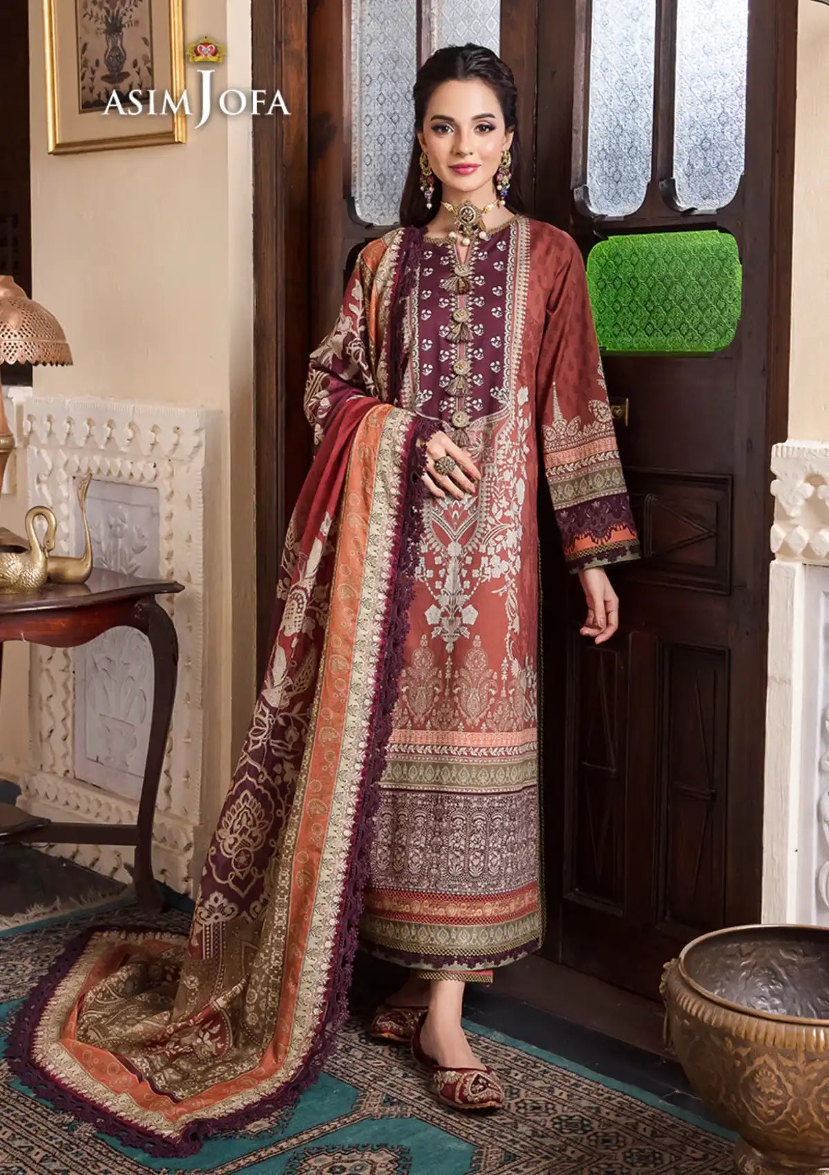 Asim Jofa Rania Pre-Winter'23 AJRW-03 - Mohsin Saeed Fabrics