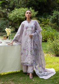 Elaf Luxury Lawn Vol-2'26 ELQ-4B PURE PLUM