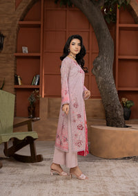 Waresha Noore Luxe Lawn'26 NL-01 Mehrunisa Bloom