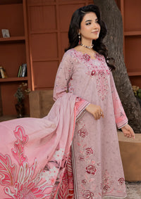 Waresha Noore Luxe Lawn'26 NL-01 Mehrunisa Bloom