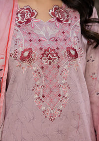 Waresha Noore Luxe Lawn'26 NL-01 Mehrunisa Bloom