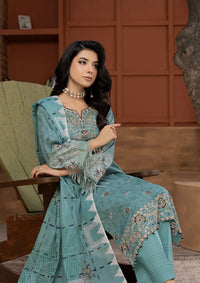 Waresha Noore Luxe Lawn'26 NL-02 Roshan Ara