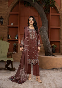 Waresha Noore Luxe Lawn'26 NL-03 Mah-e-Noor