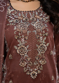 Waresha Noore Luxe Lawn'26 NL-03 Mah-e-Noor