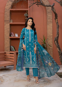 Waresha Noore Luxe Lawn'26 NL-04 Sahar Elan