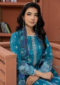 Waresha Noore Luxe Lawn'26 NL-04 Sahar Elan