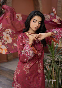 Waresha Noore Luxe Lawn'26 NL-07 Zarminay Luxe