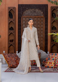 Waresha Lush Essence Lawn'26 LE-01 IVORY NOOR