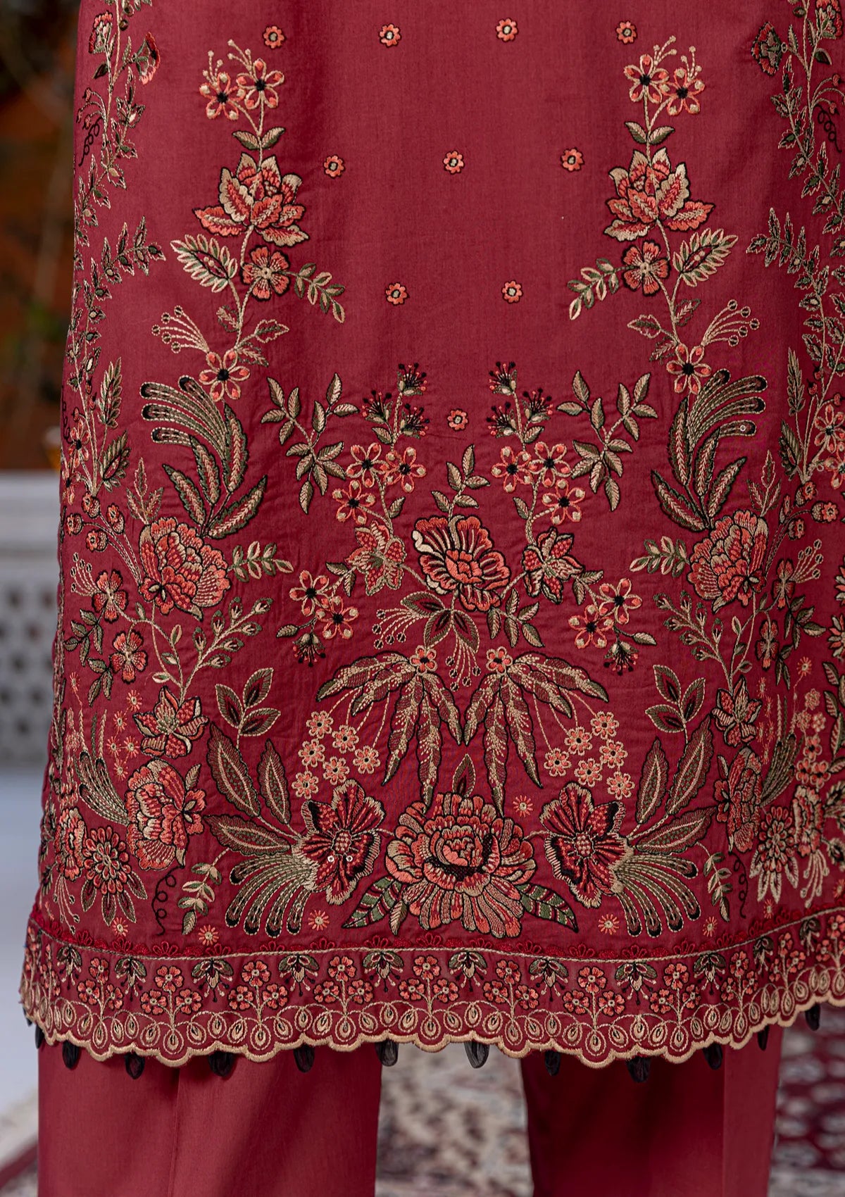 Waresha Lush Essence Lawn'26 LE-04 RUBY BLOOM