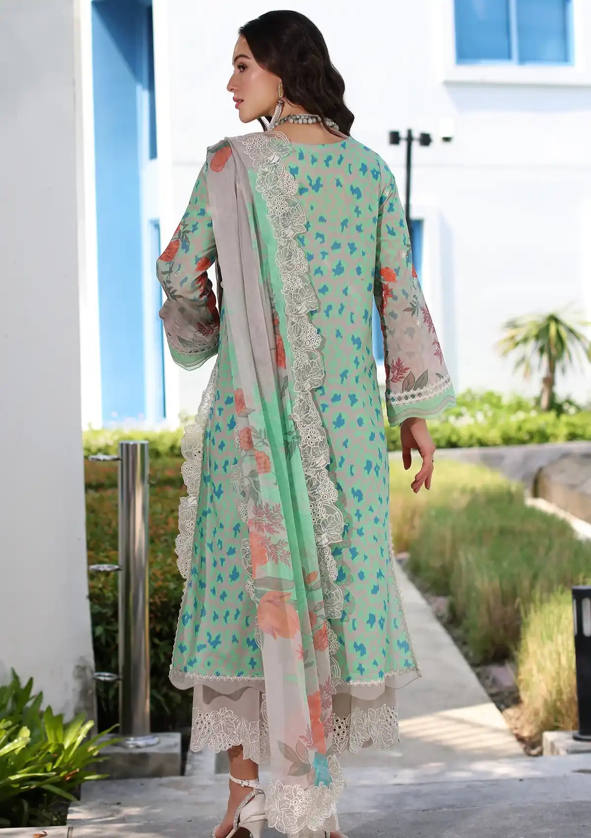 Charizma Reem Emb Lawn'24 Vol-02 CRS4-11 - Mohsin Saeed Fabrics