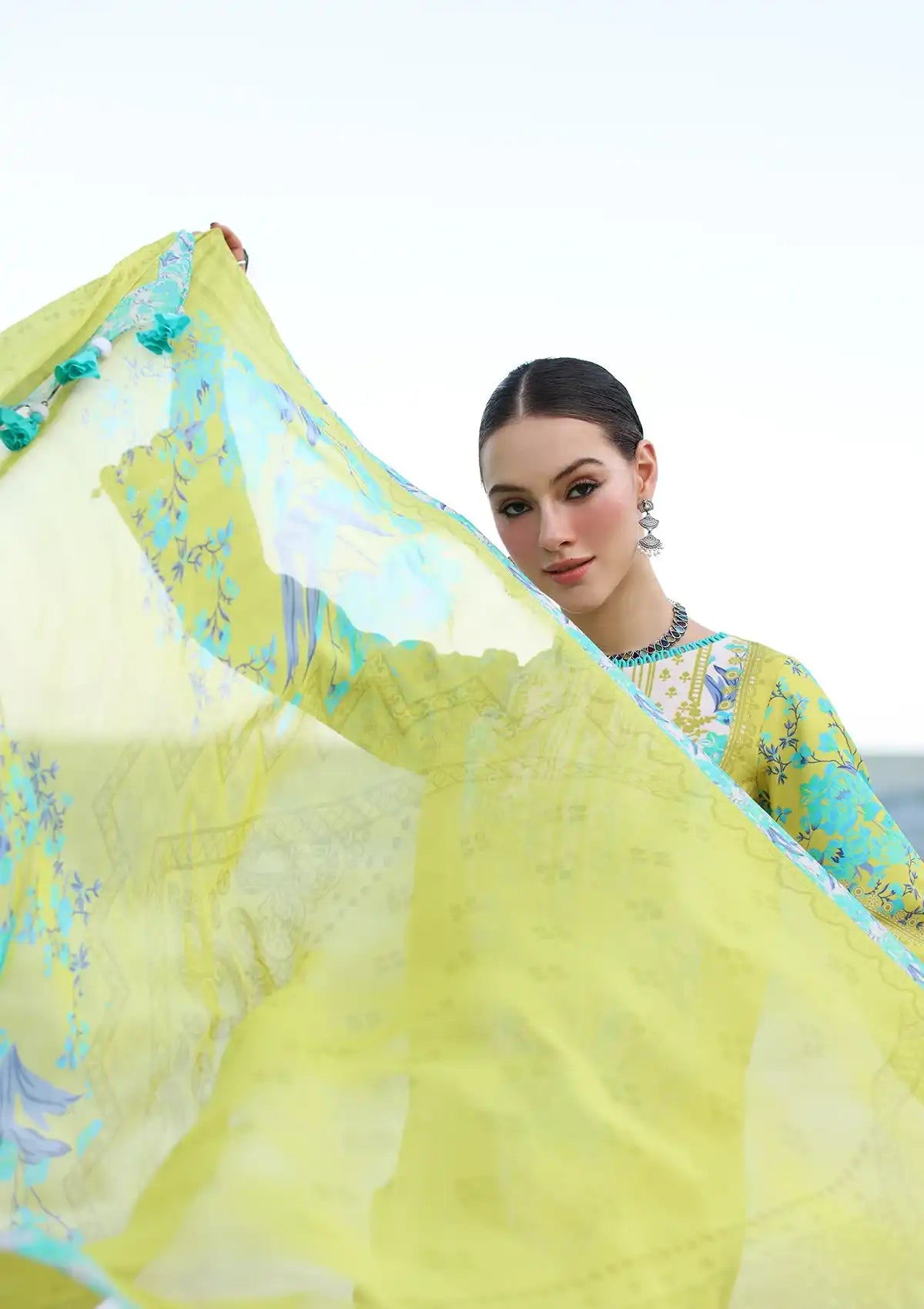 Charizma C-Print Printed Lawn'24 Vol-06 CP4-48 - Mohsin Saeed Fabrics