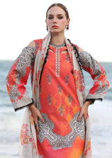 Charizma C-Print Printed Lawn'24 Vol-06 CP4-49 - Mohsin Saeed Fabrics