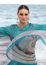 Charizma C-Print Printed Lawn'24 Vol-06 CP4-51 - Mohsin Saeed Fabrics