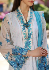 Charizma Reem Emb Lawn'24 Vol-02 CRS4-15 - Mohsin Saeed Fabrics