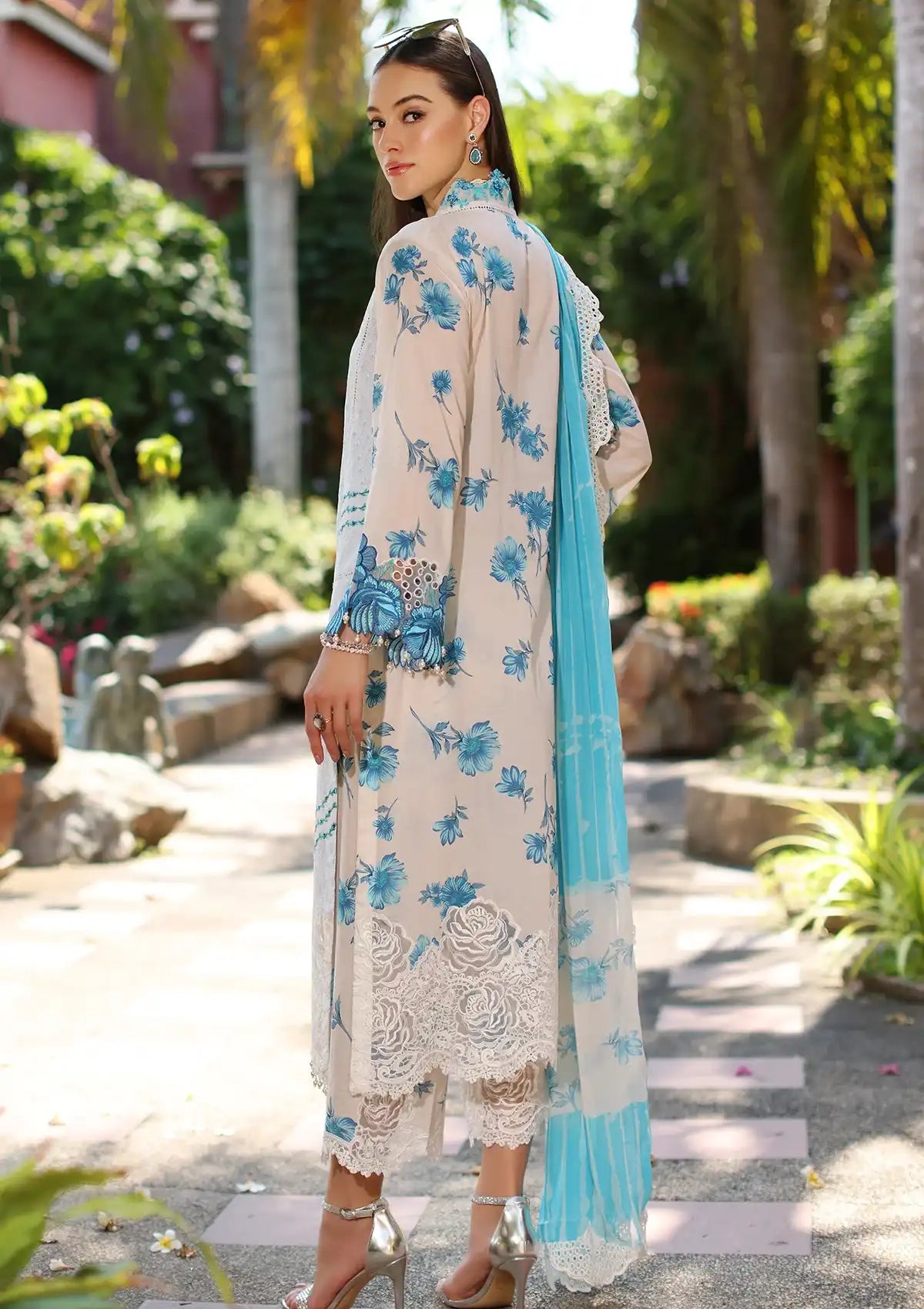 Charizma Reem Emb Lawn'24 Vol-02 CRS4-15 - Mohsin Saeed Fabrics