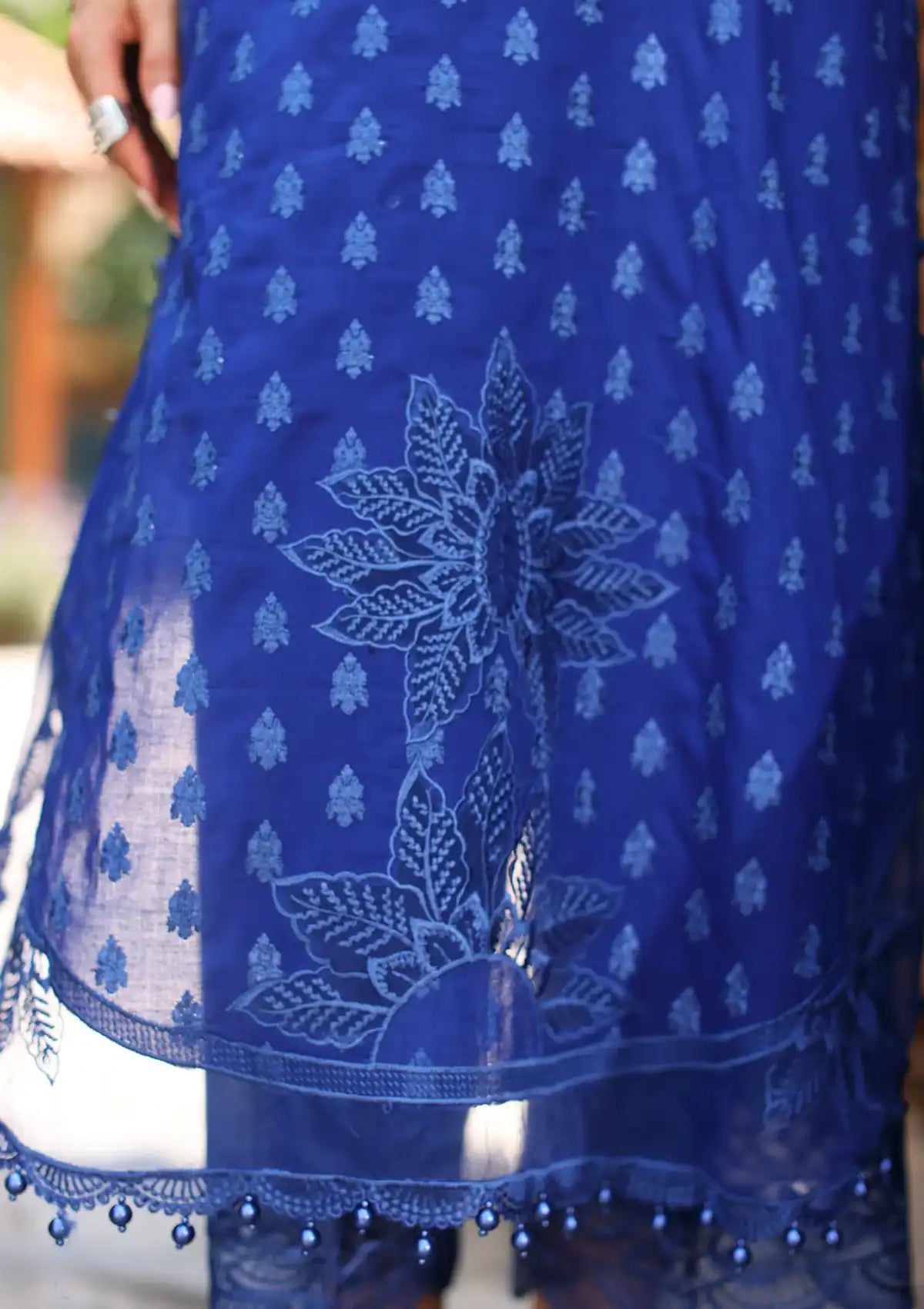 Charizma Reem Emb Lawn'24 Vol-02 CRS4-17 - Mohsin Saeed Fabrics