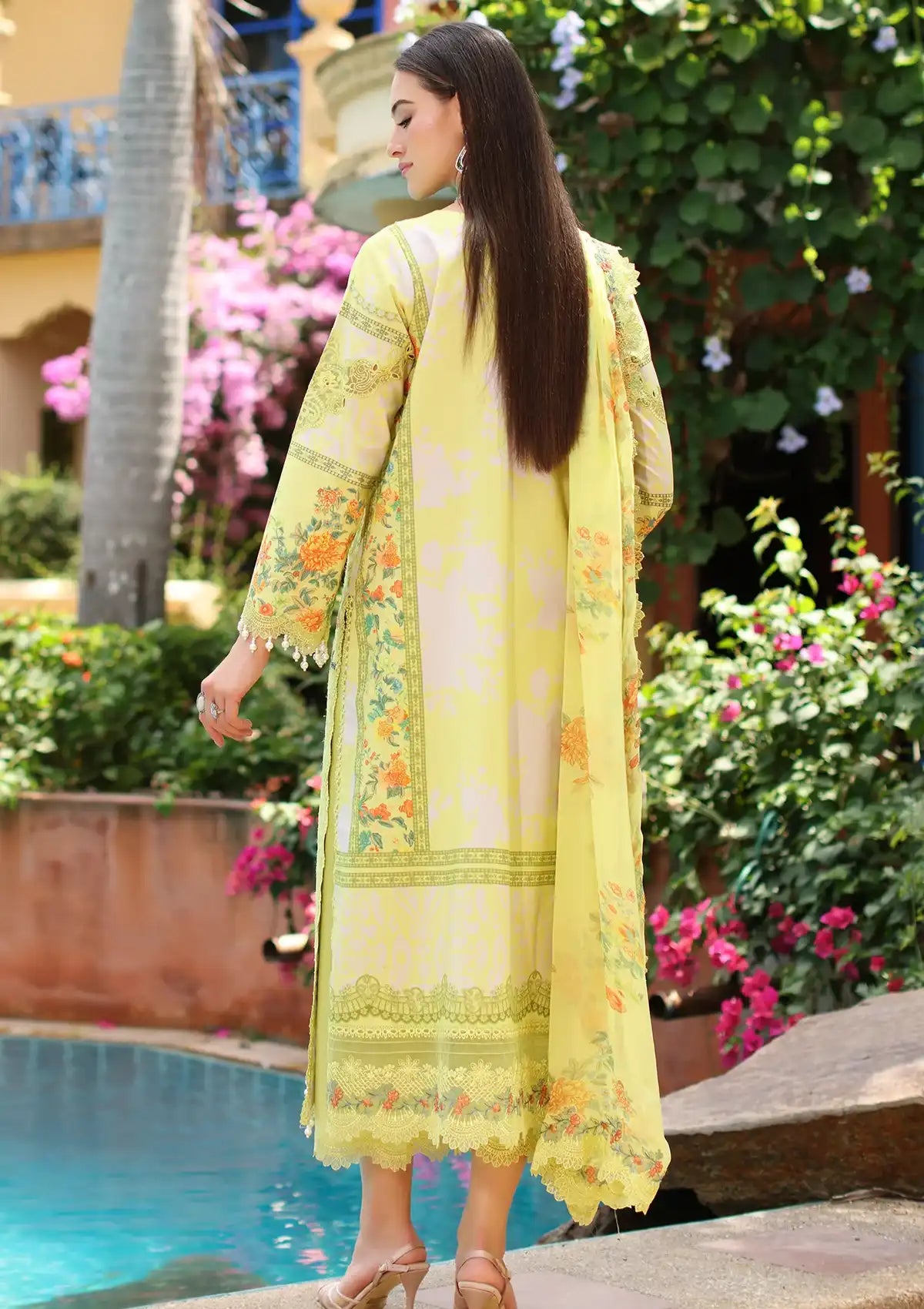 Charizma Reem Emb Lawn'24 Vol-02 CRS4-18 - Mohsin Saeed Fabrics