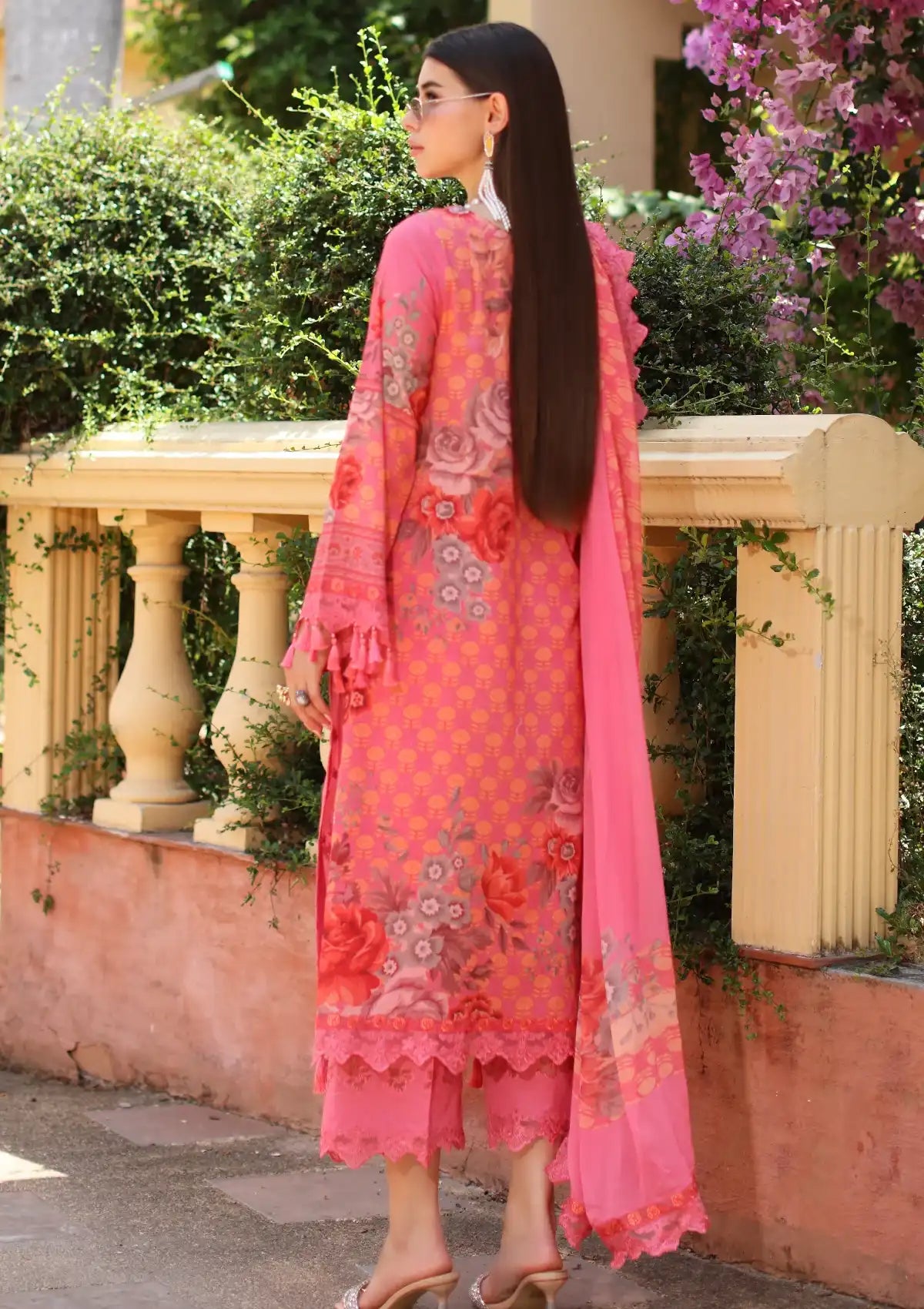 Charizma Reem Emb Lawn'24 Vol-02 CRS4-16 - Mohsin Saeed Fabrics