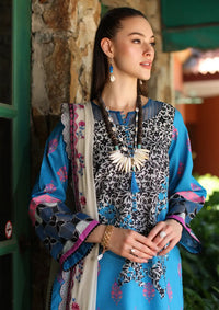 Charizma Print Melody Lawn'24 Vol-04 PM4-34 - Mohsin Saeed Fabrics