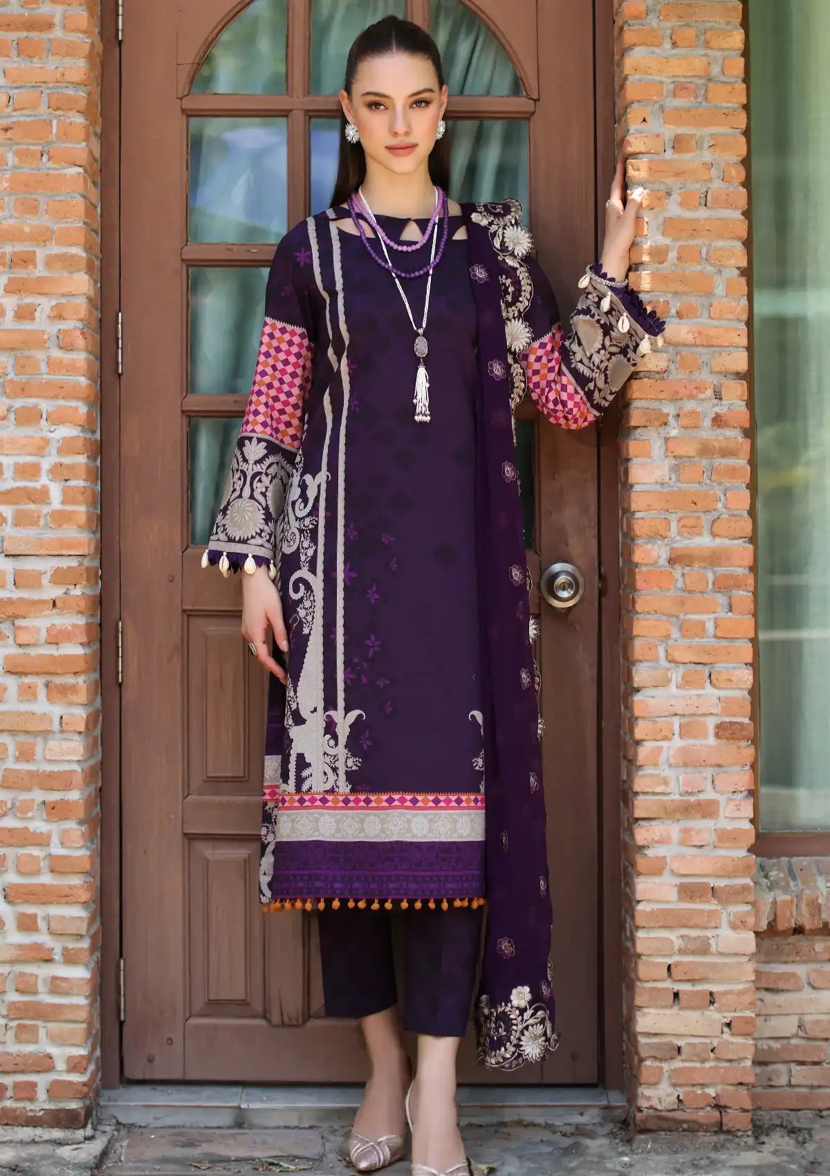 Charizma Print Melody Lawn'24 Vol-04 PM4-33 - Mohsin Saeed Fabrics