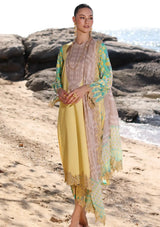 Charizma Aniq Emb Lawn'24 Vol-01 AN4-08 - Mohsin Saeed Fabrics