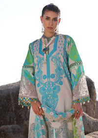 Charizma Aniq Emb Lawn'24 Vol-01 AN4-05 - Mohsin Saeed Fabrics