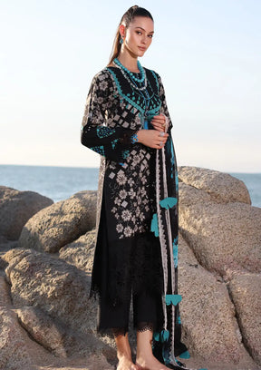 Charizma Aniq Emb Lawn'24 Vol-01 AN4-01 - Mohsin Saeed Fabrics