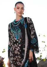 Charizma Aniq Emb Lawn'24 Vol-01 AN4-01 - Mohsin Saeed Fabrics